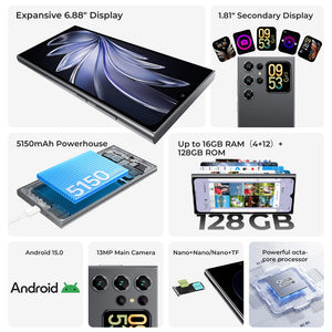 Oukitel C62 budget smartphone with all main features, large display, ultra-thin design, 5150mAh battery and big storage