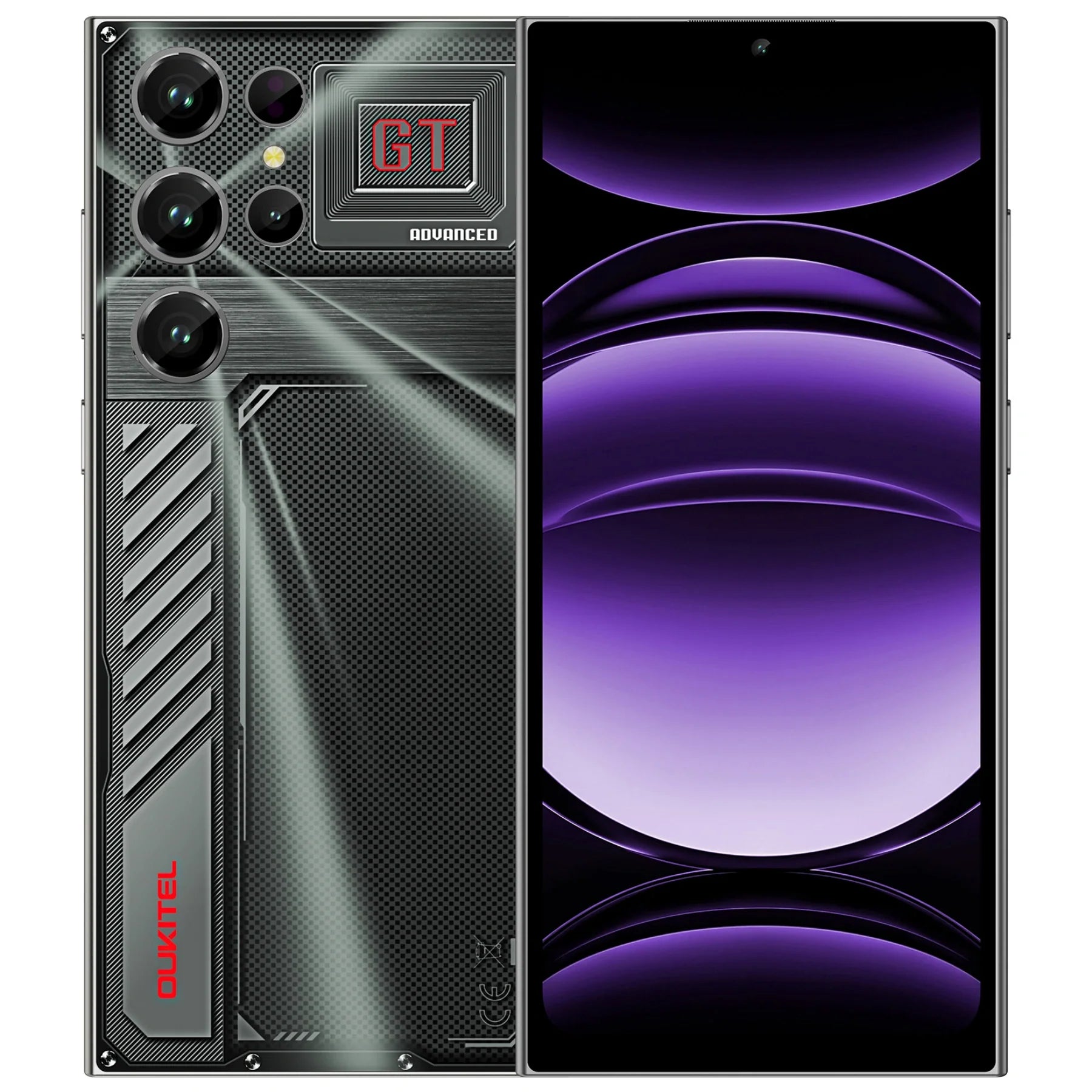 Oukitel C61 GT 6.88-inch 5150mAh Battery 9.5mm Ultra-thin Body SmartPhone(8GB+256GB)