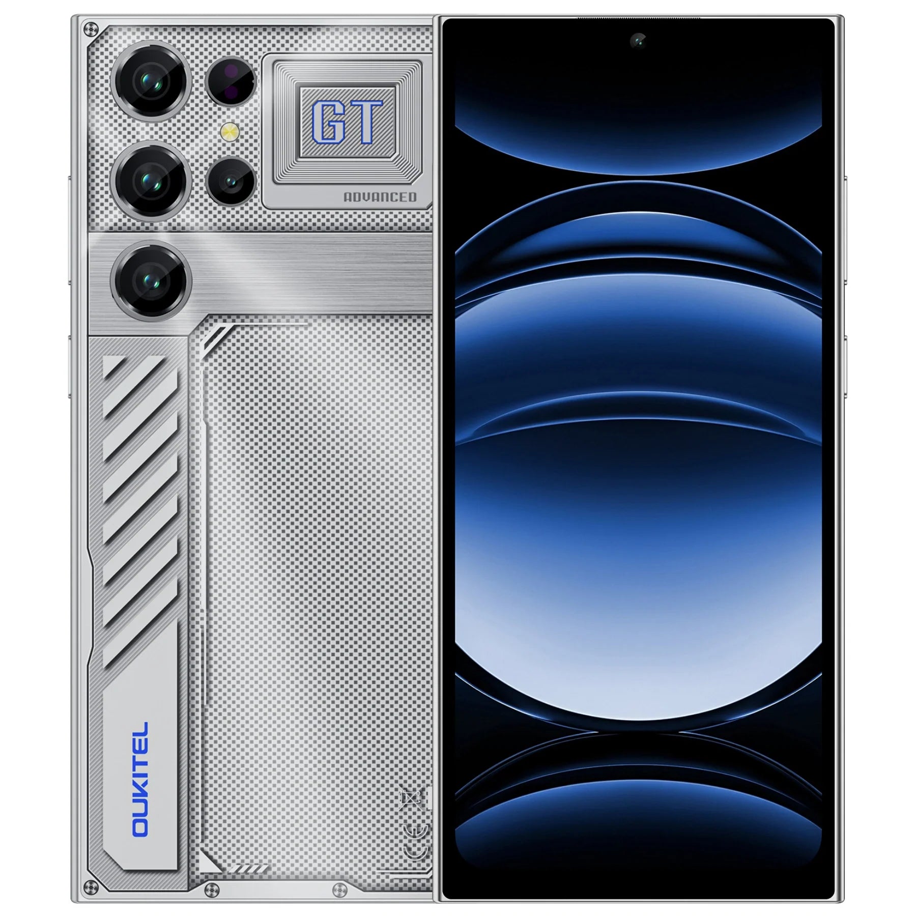 Oukitel C61 GT 6.88-inch 5150mAh Battery 9.5mm Ultra-thin Body SmartPhone(8GB+256GB)